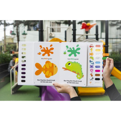 Sách Chuyển Động Trượt - Đẩy - Cho Trẻ 0 - 6 Tuổi - Đinh Tị Books