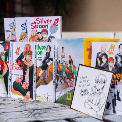 Truyện tranh Boxset Silver Spoon trọn bộ 15 tập (Nguyên seal) - Chang Book