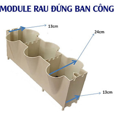 CHẬU TRỒNG RAU BAN CÔNG THẲNG ĐỨNG NÔNG NGHIỆP CÔNG NGHỆ CAO BỒ ĐÀO NHA