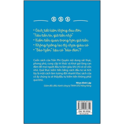 Sách - Rón Rén Gửi Tiền Tiết Kiệm Không Bằng Mạnh Dạn Đầu Tư - NXB Phụ Nữ