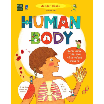 Sách  Human Body: Bách khoa toàn thư về cơ thể của chúng ta (Bìa cứng) - BẢN QUYỀN