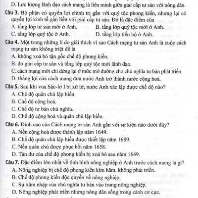 TƯ LIỆU DẠY - HỌC LỊCH SỬ 8 (DÙNG CHUNG CHO CÁC BỘ SGK HIỆN HÀNH)