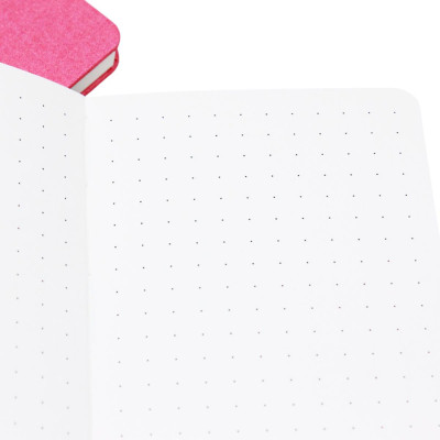 Sổ Colourful Notebook A6 - Dòng Kẻ Chấm - 120 Trang 100gsm - The Sun - Màu Bạc
