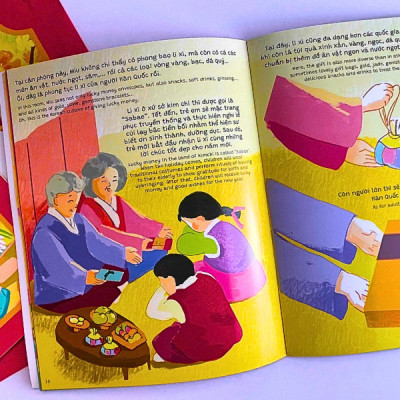 Sách - Ehon Song Ngữ - Số Đặc Biệt - Lì Xì Tết - Tet