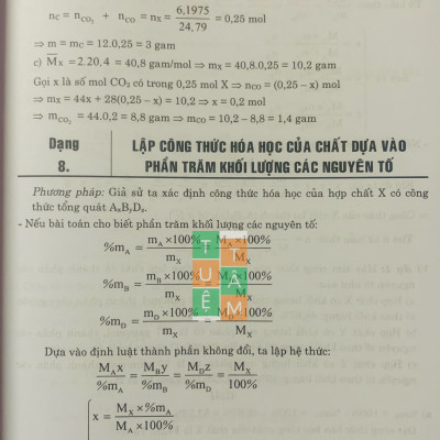 Sách - Bồi dưỡng học sinh giỏi Hóa học 8 theo chuyên đề