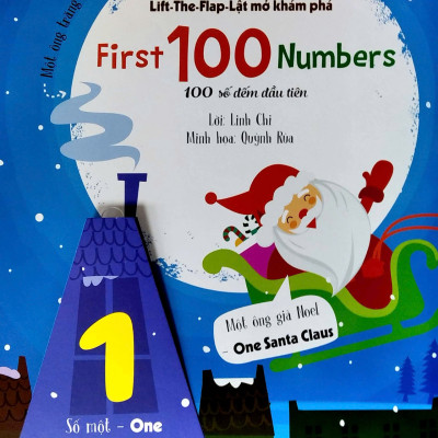 Lift-The-Flap-Lật Mở Khám Phá - First 100 Numbers - 100 Số Đếm Đầu Tiên