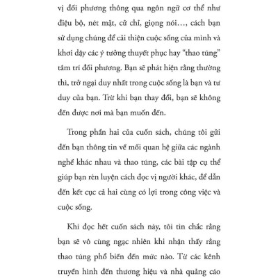Thao Túng Tâm Lý Trong Công Việc