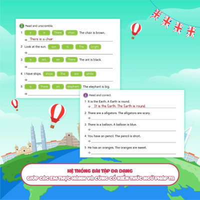Sách - Aha Grammar Bài Tập Bổ Trợ Toàn Diện Ngữ Pháp Tiếng Anh Lớp 5 Theo Chủ Đề - Megabook