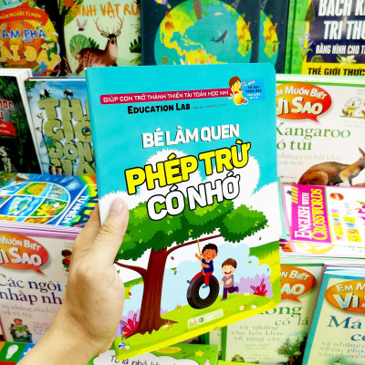 Tủ Sách Tư Duy Toán Học HQ - Bé Làm Quen Phép Trừ Có Nhớ