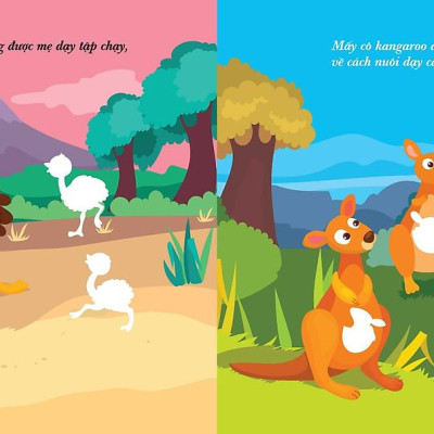 Bóc Dán Hình Phát Triển IQ-EQ-CQ - Animal Sticker - Động Vật Đáng Yêu 2