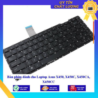 Bàn phím dùng cho Laptop Asus X450 X450C X450CA X450CC - Hàng Nhập Khẩu New Seal