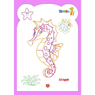 Sách - Tô Màu Động Vật - Song Ngữ Anh Việt - Tập 2 + Tập 3 - Minh Thắng