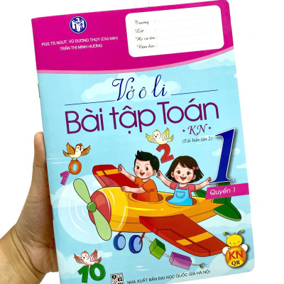 Sách - Vở Ô Li Bài Tập Toán 1 - Tập 1 (Kết Nối - 2022)