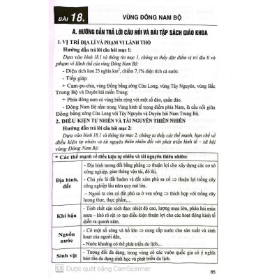 Hướng dẫn trả lời câu hỏi và bài tập Địa Lí 9 (Dùng kèm SGK KNTT) (HA-MK)