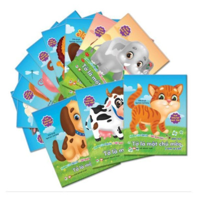 Sách - Song Ngữ - Những Câu Chuyện Về Thế Giới Loài Vật - Tớ Là Một Chú Cừu - Tân Việt Books
