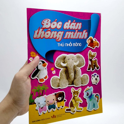 Bóc Dán Thông Minh - Thú Nhồi Bông (Tái Bản 2022)