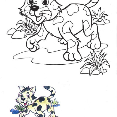 Bé Tập Tô Màu: Các Loại Thú (Tập 1)