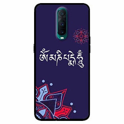 Ốp lưng dành cho Oppo R17 Pro mẫu Om Mani Tiếng Phạn