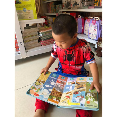 Sách Tương Tác - Lật Mở Khám Phá  - Trái Đất Của Chúng Ta - Đinh Tị Books