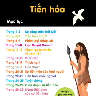 Infographics - Bách Khoa Tri Thức Bằng Đồ Họa Cho Trẻ Em - Tiến Hóa