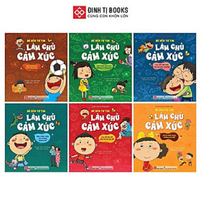 Sách - Bé Yêu Tự Tin Làm Chủ Cảm Xúc - Đinh Tị Books