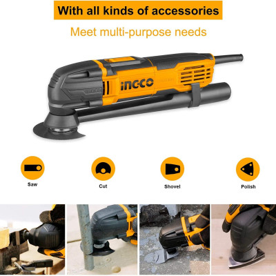 MÁY CẮT RUNG ĐA NĂNG 300W INGCO MF3008 - HÀNG CHÍNH HÃNG