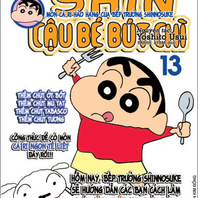 Shin - Cậu Bé Bút Chì - Phiên Bản Hoạt Hình Màu - Tập 13 - Món Cà Ri Hảo Hạng Của Bếp Trưởng Shinnosuke (Tái Bản 2024)