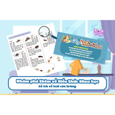 Sách - Cuộc Phiêu Lưu Của Mèo Tí Hon Trong Căn Phòng (20 Stickers Con Vật) - Megabook