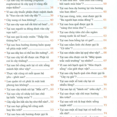 Càng Hỏi Càng Thông Minh - 1001 Câu Hỏi "Làm Thế Nào?" - Thế Giới Thực Vật
