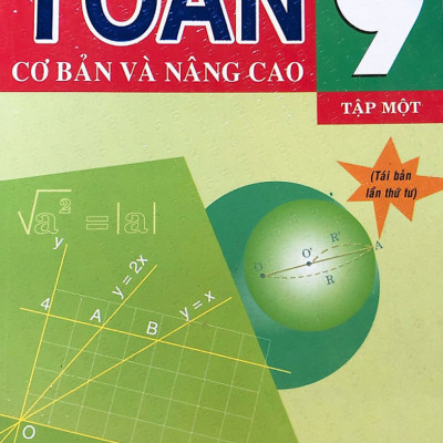 Combo Toán Cơ Bản Và Nâng Cao 9 + Toán Nâng Cao Đại Số + Hình Học 9 (Bộ 4 Cuốn) - HA
