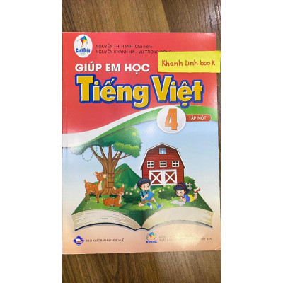 Sách - Combo giúp em học tiếng việt 4 - tập 1 + 2 - ( cánh diều )