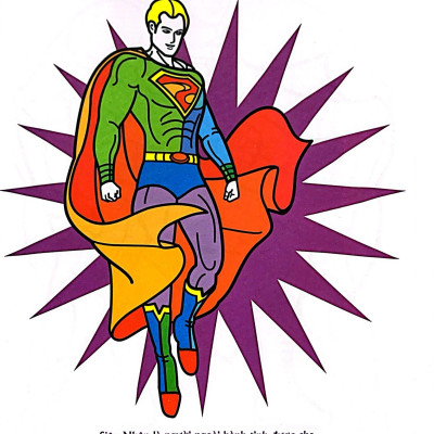 Tô Màu Siêu Anh Hùng: Siêu Nhân