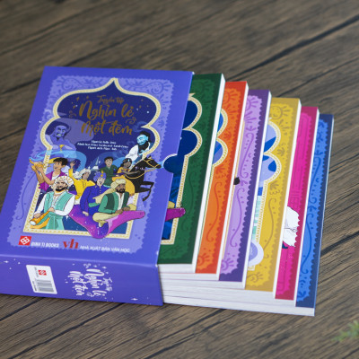 Sách - Hộp sách (6 tập): Tuyển tập Nghìn lẻ một đêm Đinh Tị Books