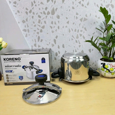 Nồi áp suất inox 304, chống nổ, dùng cho bếp từ bếp ga bếp hồng ngoại dung tích 6 lít và 8 lít hàng chính hãng
