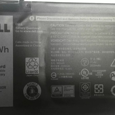 Pin dành cho Laptop Dell Inspiron 13 5378, 5368, 13 5820 Series (Z.IN) hàng chính hãng.