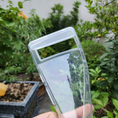 Ốp Lưng Dẻo Gor cho Google Pixel 7/ Pixel 7 Pro Trong Suốt Tránh Trầy Xước, Có Gờ Bảo Vệ Camera - Hàng nhập khẩu