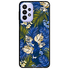 Ốp lưng dành cho Samsung A23 4G - A53 5G - A73 mẫu Họa Tiết Hoa Xanh Dương