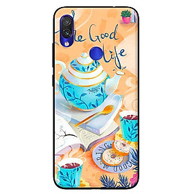 Ốp lưng in cho Xiaomi Redmi Note 7 mẫu Trà Chiều - Hàng chính hãng