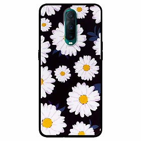 Ốp lưng dành cho Oppo R17 Pro mẫu Cúc Nhuỵ Vàng Nền Đen