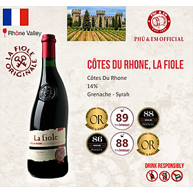 Rượu Vang Đỏ Pháp La Fiole (Special Bottle)