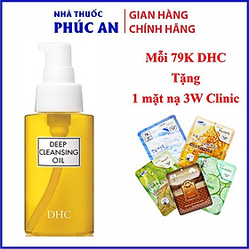 Dầu Tẩy Trang Olive DHC Deep Cleansing Oil Nhật Bản 70ml