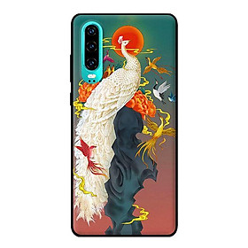 Ốp in cho Huawei P30 Công Trắng - Hàng chính hãng