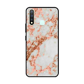 Ốp Lưng in cho Vivo Vivo Y19 /U3 /Y5s /U20 Mẫu Nền Đá Hoa 3 - Hàng Chính Hãng