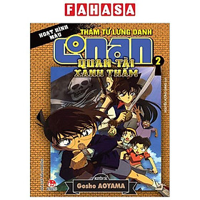 Sách - Thám Tử Lừng Danh Conan - Hoạt Hình Màu - Quan Tài Xanh Thẳm - Tập 2 (Tái Bản 2024)