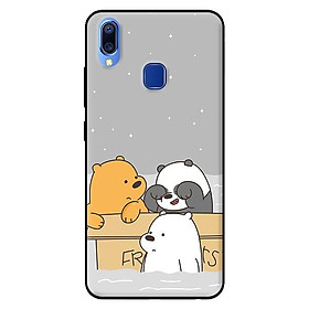 Ốp in cho Vivo Y91 3 Chú Gấu 1 - Hàng chính hãng