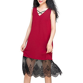 Đầm Suông Hity DRE058 - Đỏ