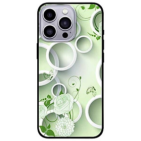Ốp lưng dành cho Iphone 13 Mini - Iphone 13 - Iphone 13 Pro -  Iphone 13 Pro Max - Hoa Hồng Hoa Văn