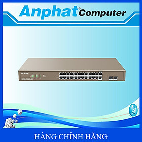 Switch 24 Cổng PoE IP-COM Tenda G3326P-24-410W – Hàng Chính Hãng