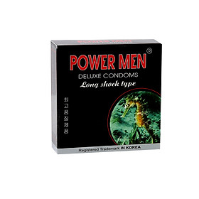 Bao cao su CXTS Powermen hộp 3 cái - Hàng chuẩn hãng 100% - Che tên sản phẩm