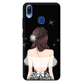 Ốp in cho Vivo Y95 Cô Gái Áo Trắng - Hàng chính hãng